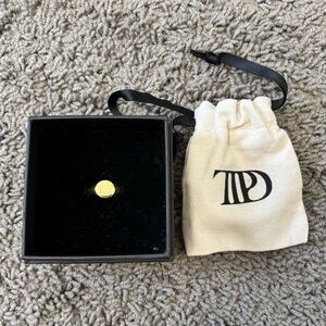 Taylor Swift TTPD Gold Plated Ring Size 8 (New)